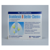 Bromhexin 8 Berlin Chemie tablety 25tbl