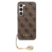 Guess 4G Charms Zadný Kryt pre Samsung Galaxy S23 Brown