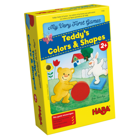 Moje prvé hry pre deti Teddy farby a tvary Haba od 2 rokov