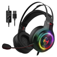 Slúchadlá Edifier G4 TE gaming headphones, RGB, 7.1 (black)
