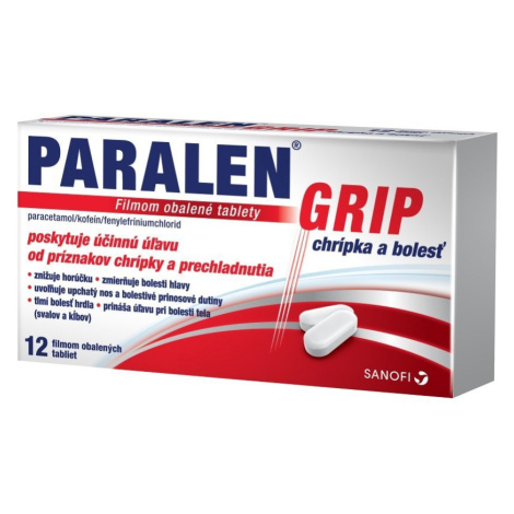 PARALEN GRIP chrípka a bolesť 24 tabliet