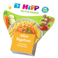 HIPP Príkrm zeleninový BIO Mini Rigatoni so zeleninou v smotanovej omáčke 250 g