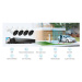 Reolink RLK8-410B4-2T-5MP(AI) 8CH fotoaparát set so smart Person/Vehicle Detection,PoE NVR, 2TB 