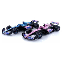 SET 2X F1 A523 TEAM BWT ALPINE PRESS LAUNCH LIVERY N 10 PIERRE GASLY - N 31 ESTEBAN OCON 2