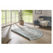 Kusový koberec Twin Supreme 104167 Siruma Green/Cream kruh – na ven i na doma - 200x200 (průměr)