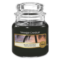 Yankee Candle, Čierny kokos, Sviečka v sklenenej dóze 104 g
