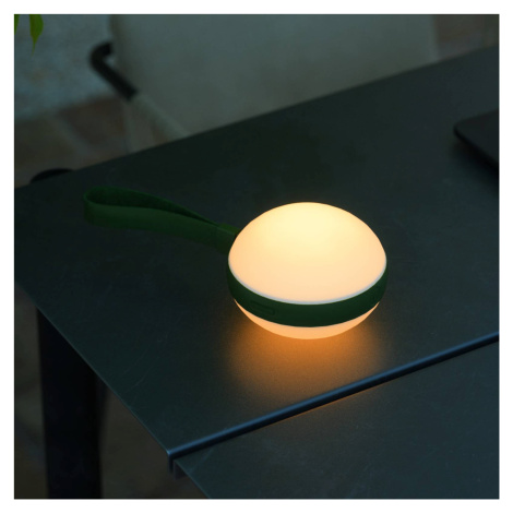 LED svietidlá Bring to go Ø 12 cm biela/zelená Nordlux