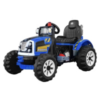 mamido Detský elektrický traktor Kingdom modrý