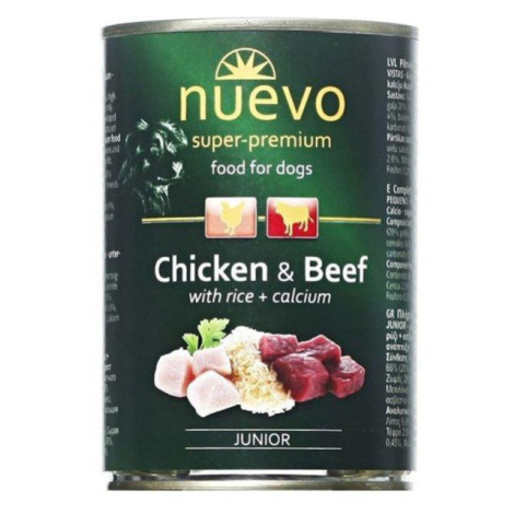 Nuevo Dog Junior Chicken / Beef - 400g