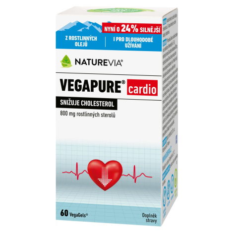 NATUREVIA Vegapure cardio 800 mg 60 kapsúl