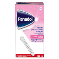 PANADOL Pre deti jahoda 24 mg/ml perorálna suspenzia 100 ml
