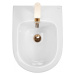 REA - Závesný bidet Carlo Mini White Gold Edge REA-C6990