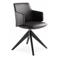 LD SEATING - Dizajnová stolička MELODY MEETING 360, FW s drevenou podnožou