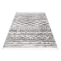 TA Tmavosivý shaggy koberec Bufy Rozmer: 140x200 cm