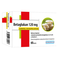 GENERICA Betaglukan 120 mg kapsule 60 ks