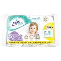 Linteo Baby Premium Junior jednorázové plienky 11-21kg 5ks + darček