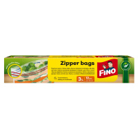 FINO Zipper Bags vrecká na zips 3 litre, 12 ks