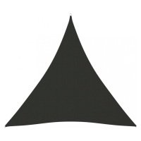 Plachta proti slnku oxfordská látka trojuholník 3,6 x 3,6 x 3,6 m Dekorhome Antracit,Plachta pro