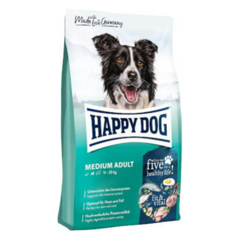 Happy Dog SUPER PREMIUM - Supreme FIT & VITAL 1kg granule pre stredné plemená psov (11-25kg)