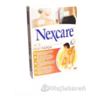 3M Nexcare HEAT PATCH, Náplasť hrejivá [SelP] 9,5x13cm  5ks