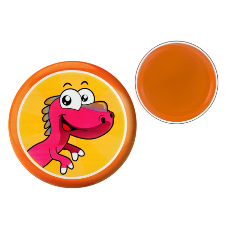 mamido Lietajúci disk Frisbee dinosaurus oranžový