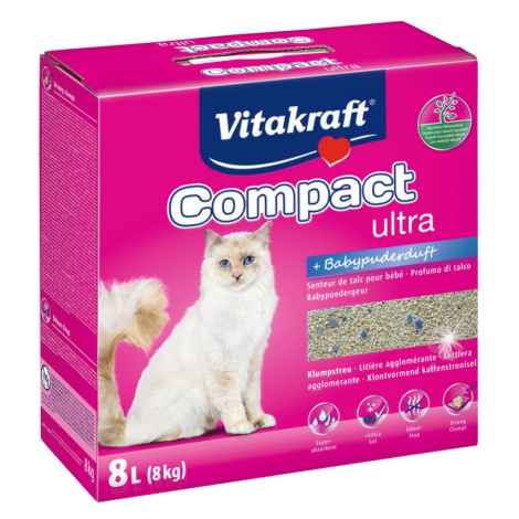 VITAKRAFT COMPACT ULTRA PLUS / KOCKOLIT / 8 KG, 2416079