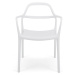 Súprava 2 bielych jedálenských stoličiek Bonami Selection Dali Chaur