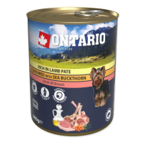 Konzerva Ontario jahňacie s bylinkami, paté 800g