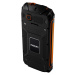 EVOLVEO StrongPhone Z6, vodotesný odolný telefón Dual SIM, čierno-oranžový