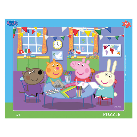 Dino PEPPA PIG: V škôlke 40 doskové Puzzle