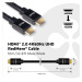 Kábel HDMI Club3D 2.0 aktívny, vysokorýchlostný 4K UHD, Redmere (M/M), 10 m