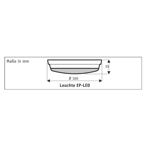 Prisadené LED svietidlo pre Eco Plano II, bronz CASAFAN