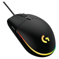 Logitech G203 LIGHTSYNC myš čierna