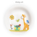 3-dielna detská porcelánová jedálenská súprava Orion Giraffe