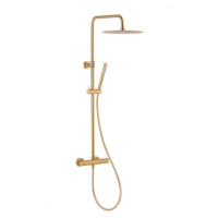 KFA KFA - MOZA PREMIUM termostatický sprchový set, kartáčované zlato 5736-920-31