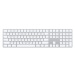 Apple Magic Keyboard s číselnou klávesnicou strieborná - americká