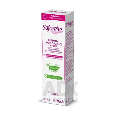 Saforelle INTÍMNY UPOKOJUJÚCI KRÉM 40ML