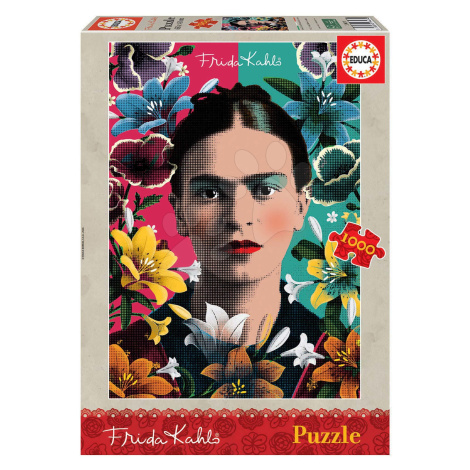 Puzzle Frida Kahlo Educa 1000 dielov a Fix lepidlo od 11 rokov