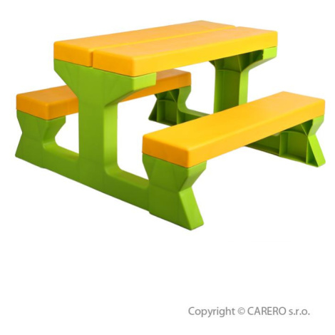 Detský záhradný nábytok - Stôl a lavičky STAR PLUS