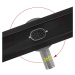 REA - Lineárny sprchový žľab Neox pre čierna 100 REA-G7800
