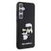 Plastové puzdro Karl Lagerfeld na Samsung Galaxy S24+ 5G S926 KLHCS24M3DRKCNK 3D Rubber Karl and