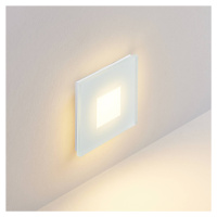 Molto Luce LED vstavané svietidlo Wall R68 Glass IP44 SQ, biela, CCT