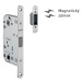JNF - FREE LINE Magnetický zámok IN.20.836 - WC + protiplech WC kľúč, 85 mm