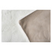 TA Biely plyšový koberec Rabbit Rozmer: 170x120 cm