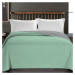 DecoKing Prehoz na posteľ Axel zelená, 220 x 240 cm