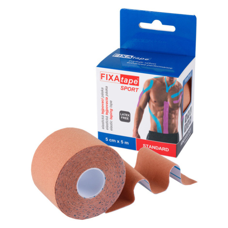 FIXAPLAST Fixatape šport štandard tejpovacia páska 5 cm x 5m telová 1 kus