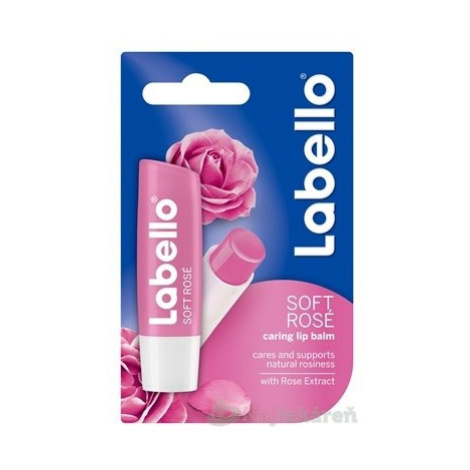 Labello Soft Rosé tyčinka na pery 12 x 4,8 g