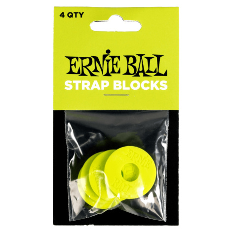 Ernie Ball Strap Blocks Green