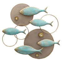 Signes Grimalt  Ornament Wall Fish  Sochy Modrá