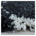 Kusový koberec Salsa Shaggy 3201 anthrazit - 160x230 cm Ayyildiz koberce